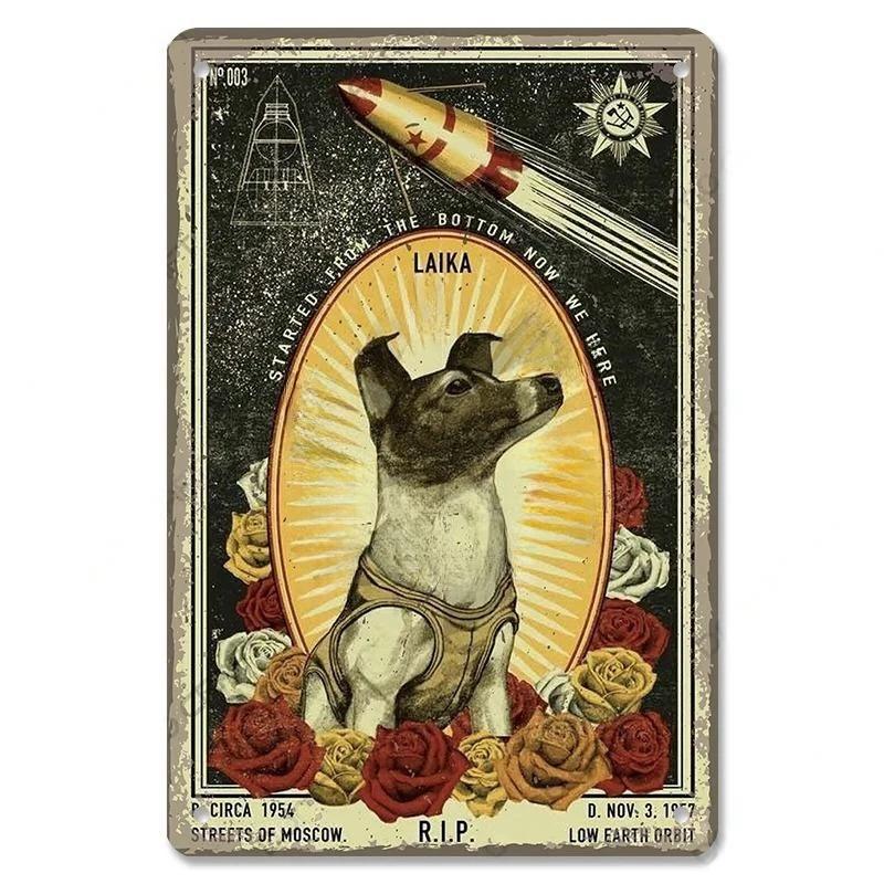 Винтажный милый постер с изображением домашних собак, металлические жестяные знаки, такса, бульдог, металлическая табличка для сада, кофейни, кухни, домашнего декора на стену