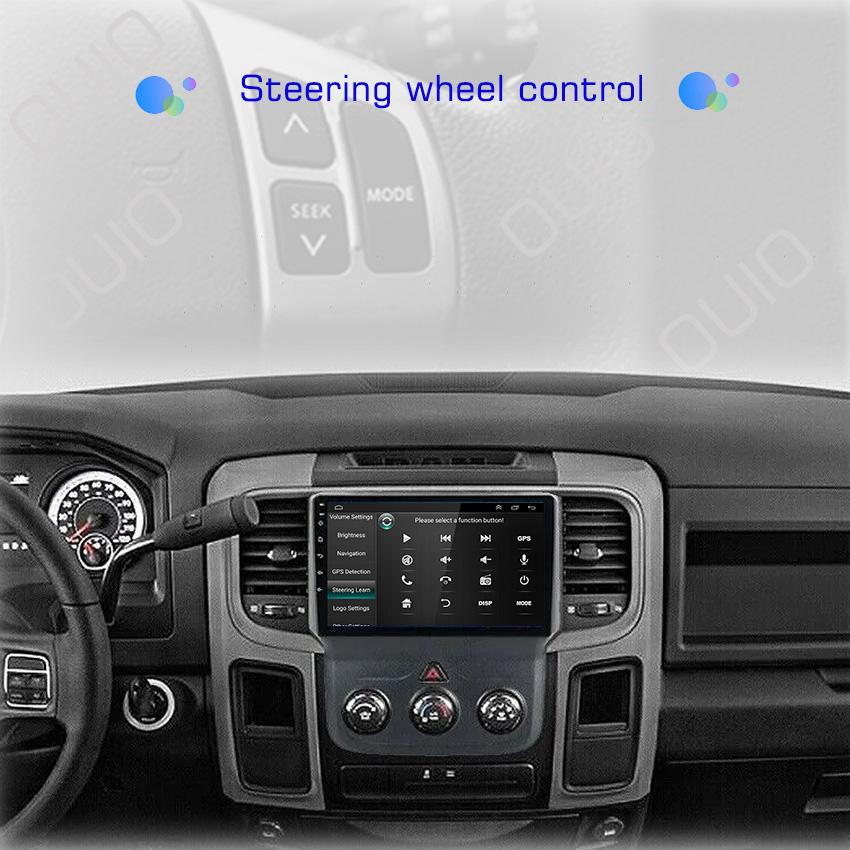 2din 8G+128G Android 10 Автомагнитола Мультимедийный плеер Carplay Auto GPS Нави DSP Для Dodge RAM 1500 2500 2013 2014 2015 2016-2019