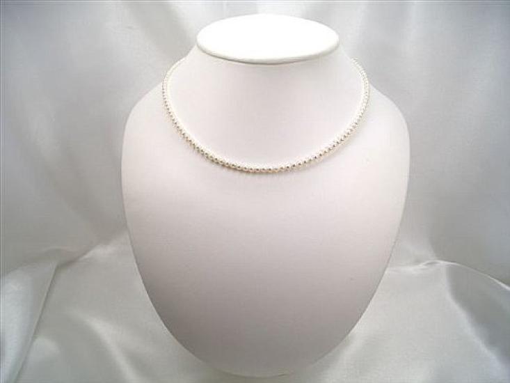 Префектура Обработка и продажа жемчуга Жемчужное ожерелье-бусины Акойя [Кооператив Миэ] Прибл.. 3.0-3.5мм y-n-280