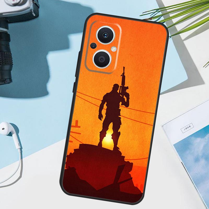 Камуфляжный армейский чехол-накладка для OPPO Reno 12 F 13F 14F 11F 10 11 13 14 Pro 7 8 Lite OPPO Find X9 X5 X6 X8 Pro Чехол