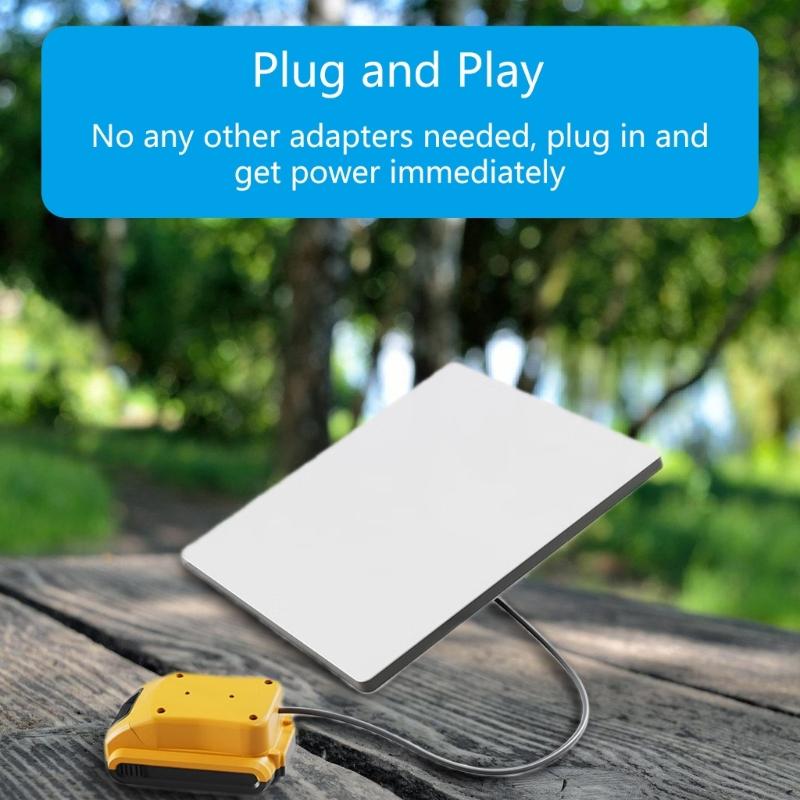 Портативное решение питания для мини-антенн с использованием аккумулятора 18 В/20 В для домашних проектов и полевых работ