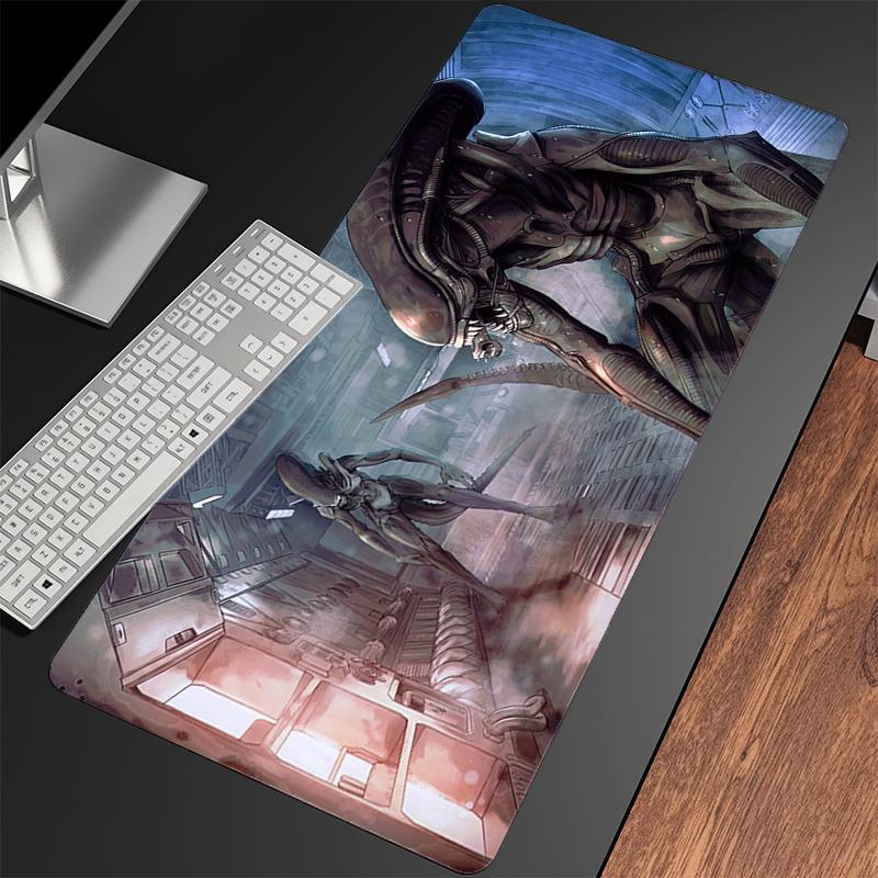 Mouse Pad Anime Gaming Accessories eSports Mousepad Gamer PC Completo Computer Keyboard Desk Mat AAlien Movie Varmilo Table Pad