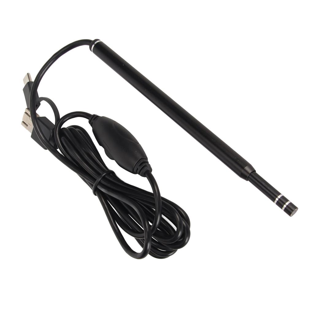 3 в 1 USB эндоскоп с 6 регулируемыми светодиодными лампами Гибкий HD эндоскоп для сотовых телефонов и планшетов