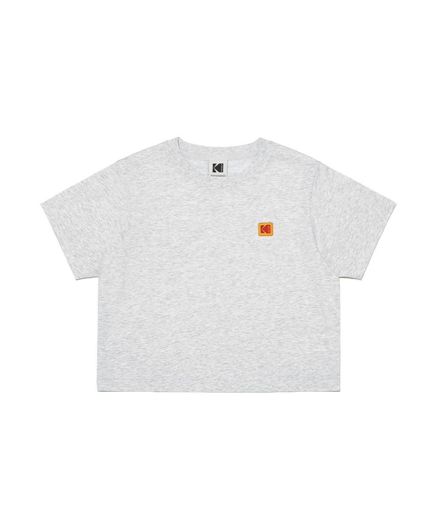KODAK Signature Logo Askin Short Sleeve T-Shirt Women'S White Melange