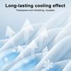 Регулируемые аксессуары для шляп Охлаждающая сумка для каски Гелевые пакеты со льдом из ПВХ Многоразовые ледяные наклейки для занятий спортом на открытом воздухе, пеших прогулок