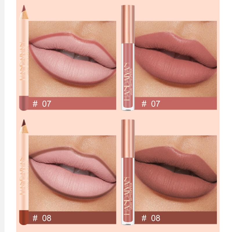 12 шт., палочки для губ, инструмент для красоты, водостойкий макияж, автоматический карандаш для губ, помада, маскарадный карандаш для губ