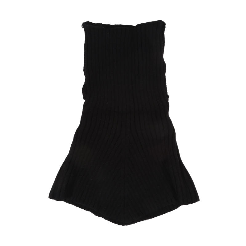 Вязаные шарфы-манишки с высоким воротником для женщин, съемный шарф-водолазка, мягкая теплая манишка для шеи, накидка на плечи