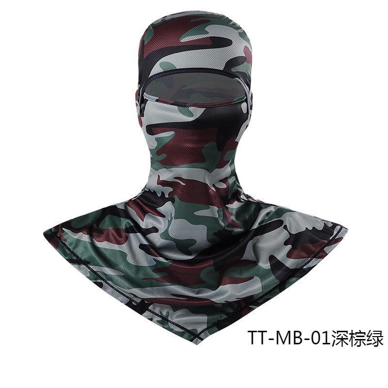 Outdoor dustproof and UV-proof headgear breathable and quick-drying sweat-absorbing cycling headgear