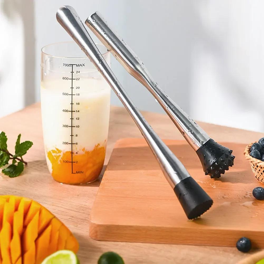Бар из нержавеющей стали для измельченного льда, молочного чая, фруктовых коктейлей, многофункциональный молоток для льда, лимонного чая, сока