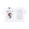 2025 Loose Fit Short Sleeve T-Shirt Men Women Cartoon Letter Print Casual Top
