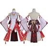   Костюм для косплея Yae Miko Guuji Yae, необычные наряды, полный комплект Guuji, платье Guuji Yae, головной убор, игровой костюм