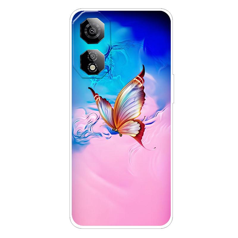 Чехол для ZTE Nubia Neo 2 5G 6.72" Модный Мягкий Силиконовый Задний Чехол для Телефона Nubia Neo2 5G Z2352N Чехол etui Fundas Милый