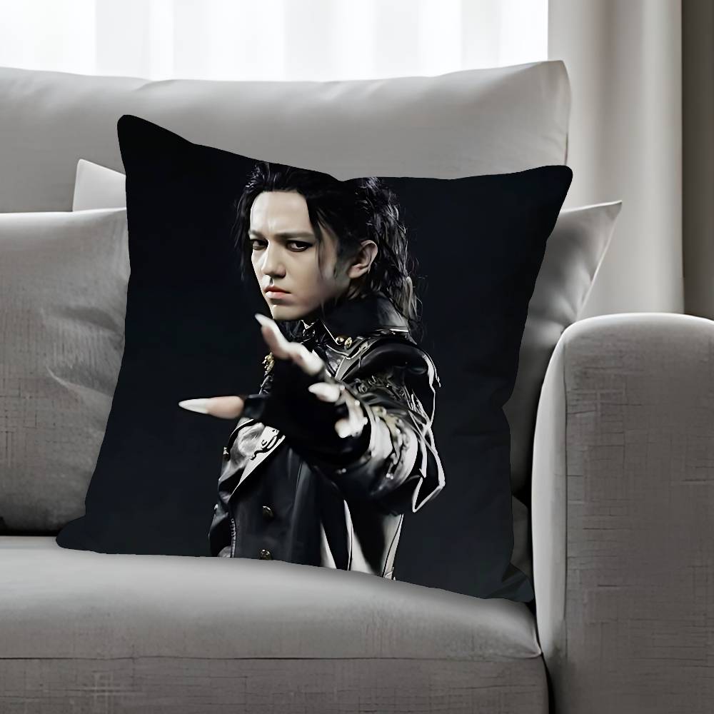 Наволочки Dimash Kudaibergen для Спальни Гостиной Дивана Домашний Декор Полиэстер Наволочка на Подушку с Молнией