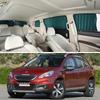 Peugeot 2008 Car Sunshade: Retractable Heat-Insulating Privacy Curtains