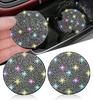 2 шт., модный блестящий автомобильный подстаканник, противоскользящая противоударная универсальная вставка, блестящие хрустальные стразы, автомобильные аксессуары для интерьера для женщин
