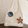 Yogodlns Шерстяная большая вязаная сумка на плечо, сумка для покупок для женщин, хлопковая сумка-тоут для девочек, женская сумка через плечо, сумка ручной вязки крючком