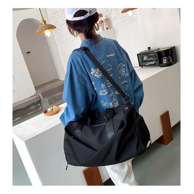 Весенняя новая сумка для хранения и тренировок с разделением на сухую и влажную одежду, большая вместимость, портативная сумка для багажа, сумка для занятий йогой и фитнесом для мужчин и женщин