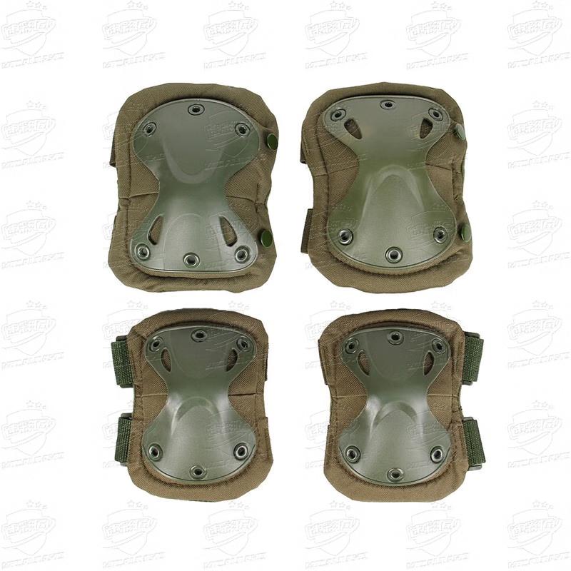 Tactical Camouflage Knee & Elbow Pad Set