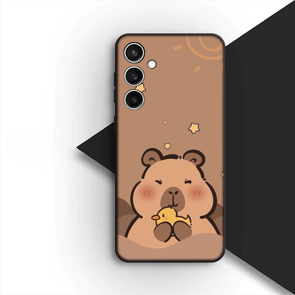 Anime Capybara Wallpaper Silicone Cover for Motorola Moto G86 G57 E14 E15 G14 G34 G67 G13 G24 A54 G15 Power E22 Coque Phone Case