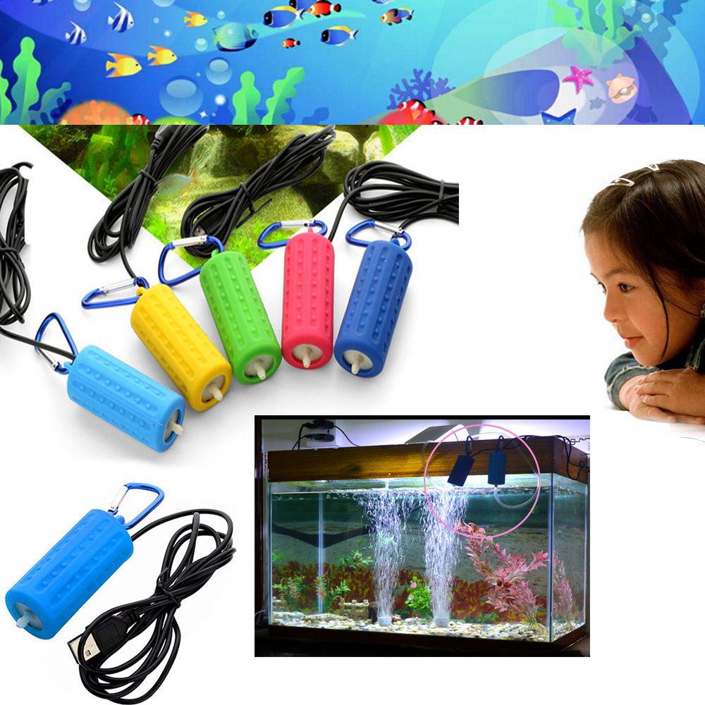 Efficient Mini Aerator Air Pump Aquatic Animals Supplies USB Aquarium Oxygen Pump Fish Tank