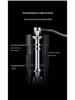 Stainless Steel Hand-Crank Coffee Grinder with External Adjustment for Italian Coffee