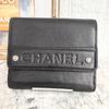 Used CHANEL Wallet, Bi-fold Wallet, Caviar Skin, Flap Wallet
