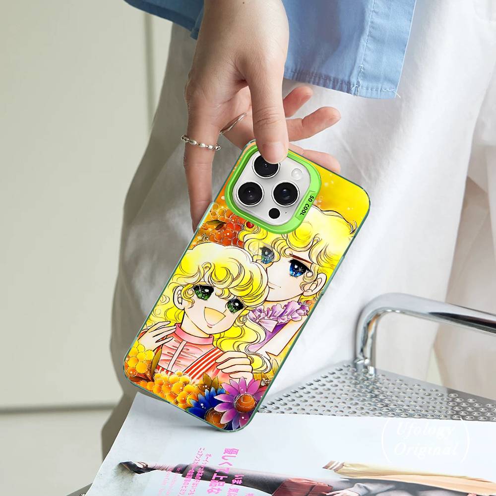 Классический C-Candy C-Candy Аниме Чехол для Телефона Для IPhone17 16 15 14 13 12 11 Pro Max Plus Цвет Матовый Fundas