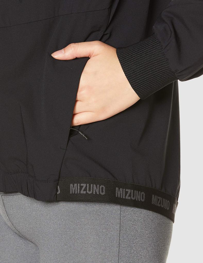 Mizuno Ветровка Тренировочная Легкая в Движении Размер S Размер Женская Куртка, 32ME0310, Носить, в, Водоотталкивающая, Черный, (Япония Ю.)