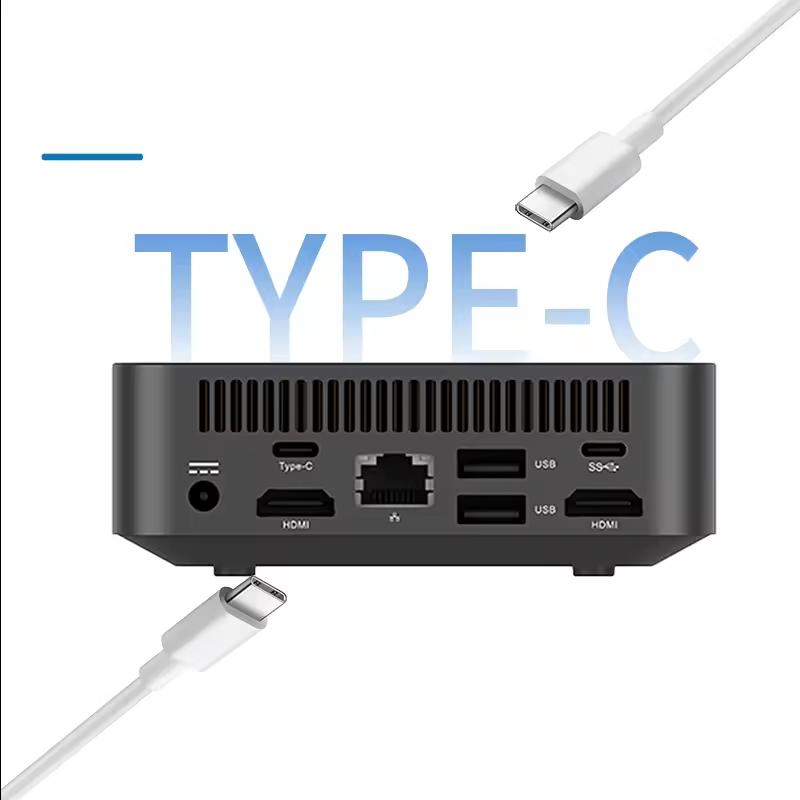 Совершенно новый Игровой Мини-ПК N95 с 4 ядрами, 8 ГБ + 256 ГБ DDR4, Мини-ПК для игр, Мини-хост, Настольный компьютер