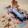Snowman Band Fashion Beach Towel: Ideal for Summer Adventures Soft, absorbent and quick drying suitable for swimming and bathing