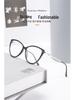 Tortoiseshell Cat-Eye Glasses for Nearsighted Women: Light, Large Frames, Decorative, Fits Square/Round Faces, Prescription-Ready
