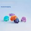2Pcs 3D Printed Hedgehog Figurine Articulated Structure Animal Ornament  Desk Decor