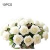 10 шт. искусственные латексные розы цветы Свадебная вечеринка офисный стол букет домашний декор