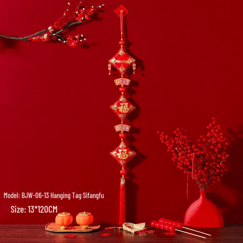 2025 Snake Year Blessing Pendants: New Year and Spring Festival Decorations for Wealth and Prosperity