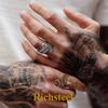 [Richsteel] Snake Snake Ring Ring Men's Money Luck Amulet Stainless Allergy Friendly Antique Style Unique Cool Male Accessories No. 29