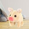 Электрическая плюшевая игрушка-свинья со звуком, подвижный нос, рот, интерактивная ходячая поросенок, плюшевая кукла, детский подарок на день рождения для мальчиков и девочек