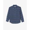 Men S Flannel Big Check Shirt Ch202e 54n 3gf