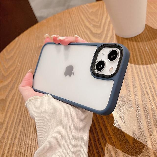 Противоударный матовый прозрачный чехол для Iphone 13 12 11 Pro Max X Xr Xs, мягкий силиконовый защитный бампер, задняя крышка для Iphone 13pro Max
