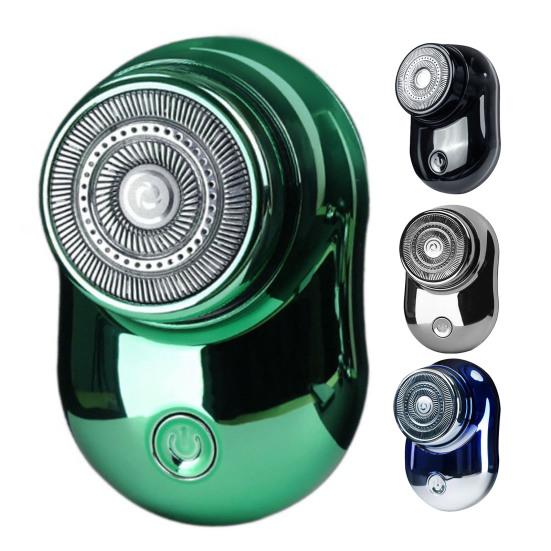 Мини-электробритва USB перезаряжаемая IPX7 водонепроницаемая влажная сухая портативная дорожная бритва для бритья мужской триммер для бороды инструмент для удаления волос