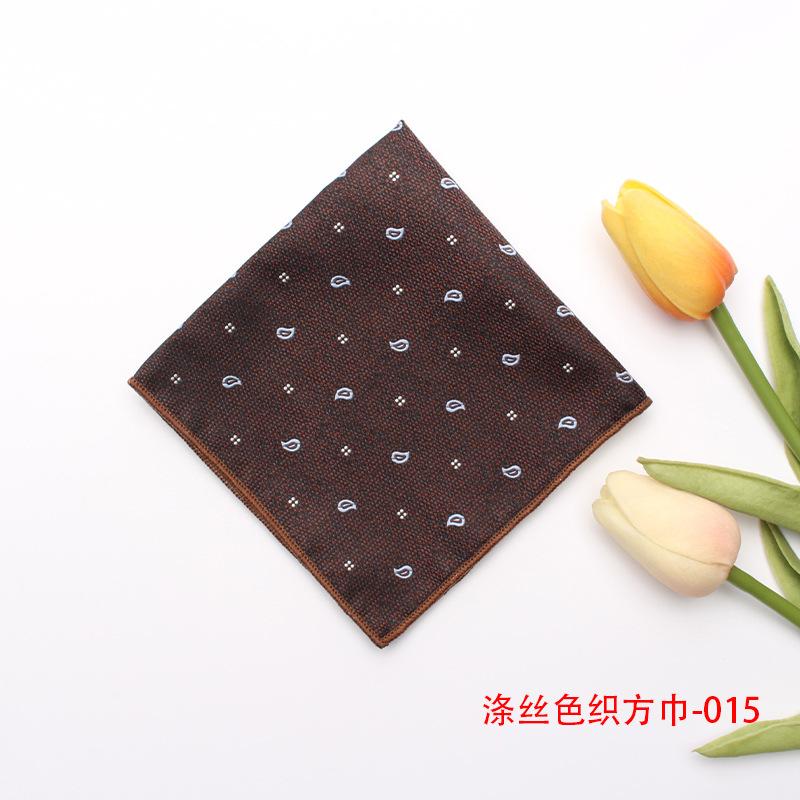 Rael Men'S Wedding Polyester Square Scarf Suit Handkerchief Pocket Towel Suit Square Scarf Multi-Color Chest Towel