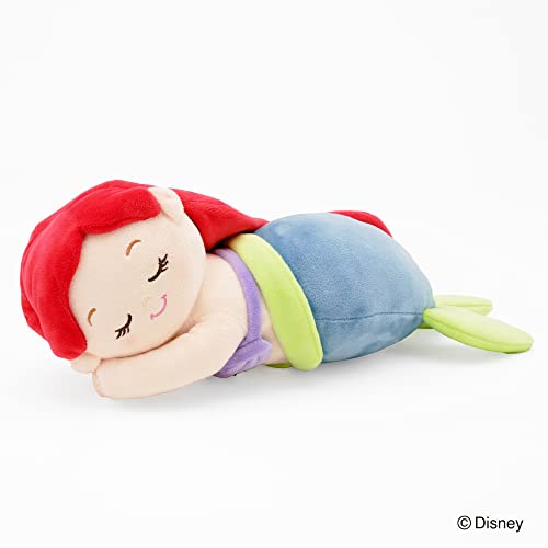 Подушка для тела MORIPiLO Ариэль, Подушка для сна Disney (S), приблизительно. 30 см, Гипоаллергенная Микроткань, Большая Плюшевая Игрушка, Зеленый, Disney, Morishita Pillows