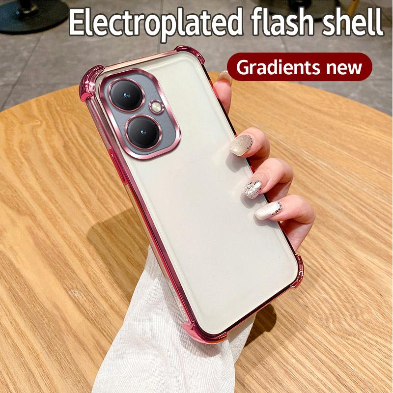 Для Xiaomi Redmi 13C 5G Чехол Xiaomi Poco M6 5G Чехол для телефона Блестящий блестящий силиконовый объектив камеры Мягкая задняя крышка