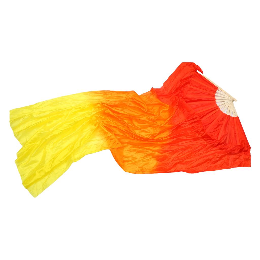 Профессиональный искусственный шелк веер для танца живота элегантный длинный веер для любителей танцев учителей студентов 150 см