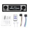 Bluetooth Car Radio Vintage Dual Knob MP3 Player FM Classic Car AUX Retro Tuner Receiver Audio Stereo USB Speaker Accessori O9V4