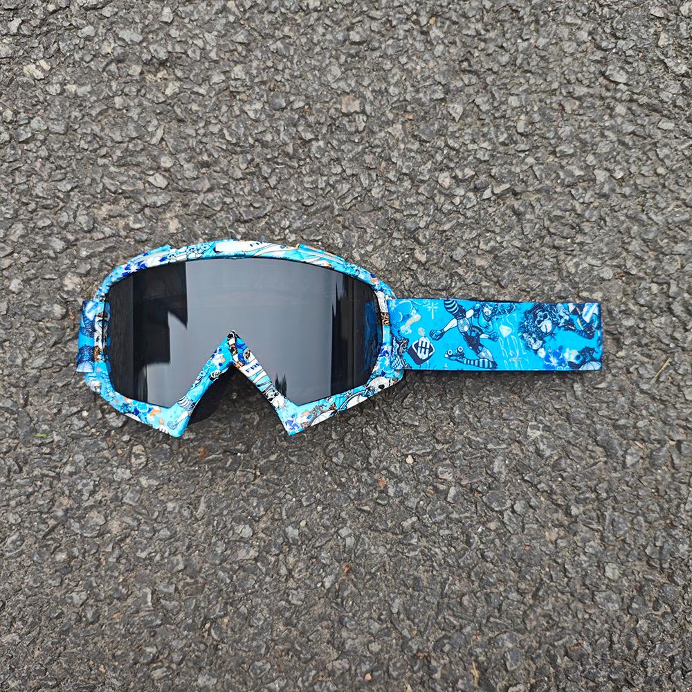 2025 Мотоциклетные лыжные очки Очки для езды на велосипеде Персонализированные печатные лыжные очки Ветрозащитный вентилируемый антибликовый очки