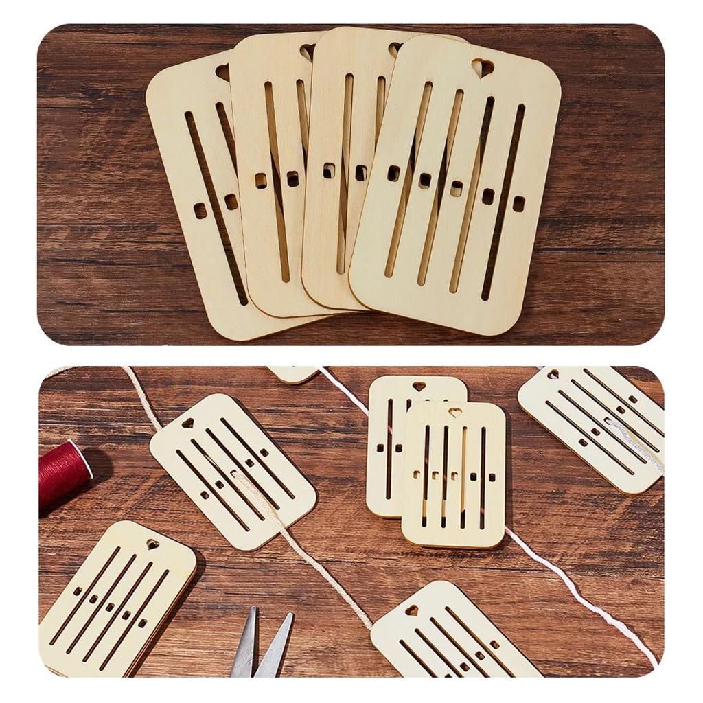 Wooden Weaving Tools Wooden Knitting Weaving Accessories DIY Wooden Auxiliary Tools
