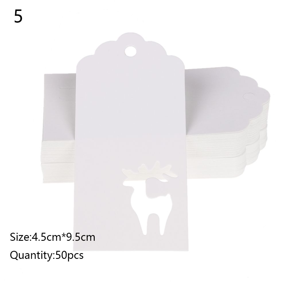 Рождественская елка Сделай сам Крафт-бумага Рождественское украшение Бирка для подарочной коробки Наклейка для пакета для конфет Этикетка для подарочной упаковки