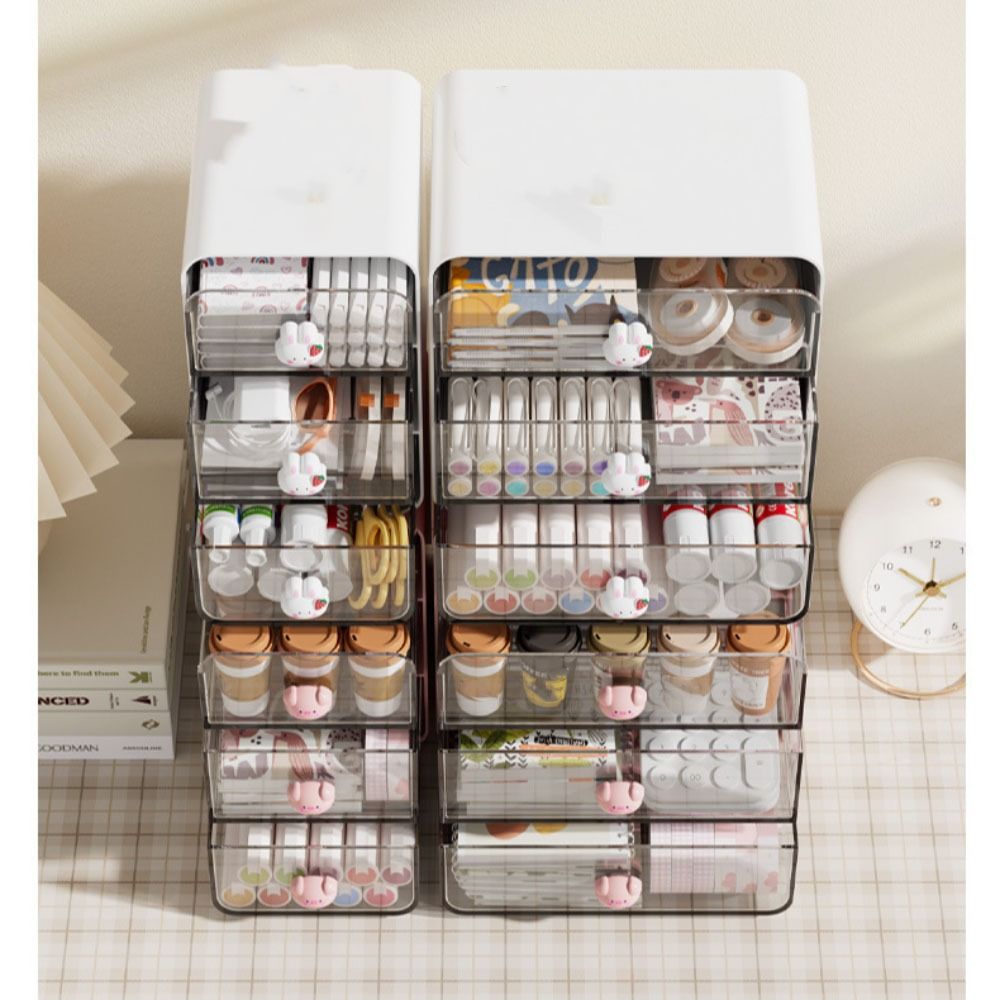 Пластиковый ящик для хранения ящиков, настольный ящик для хранения, офис