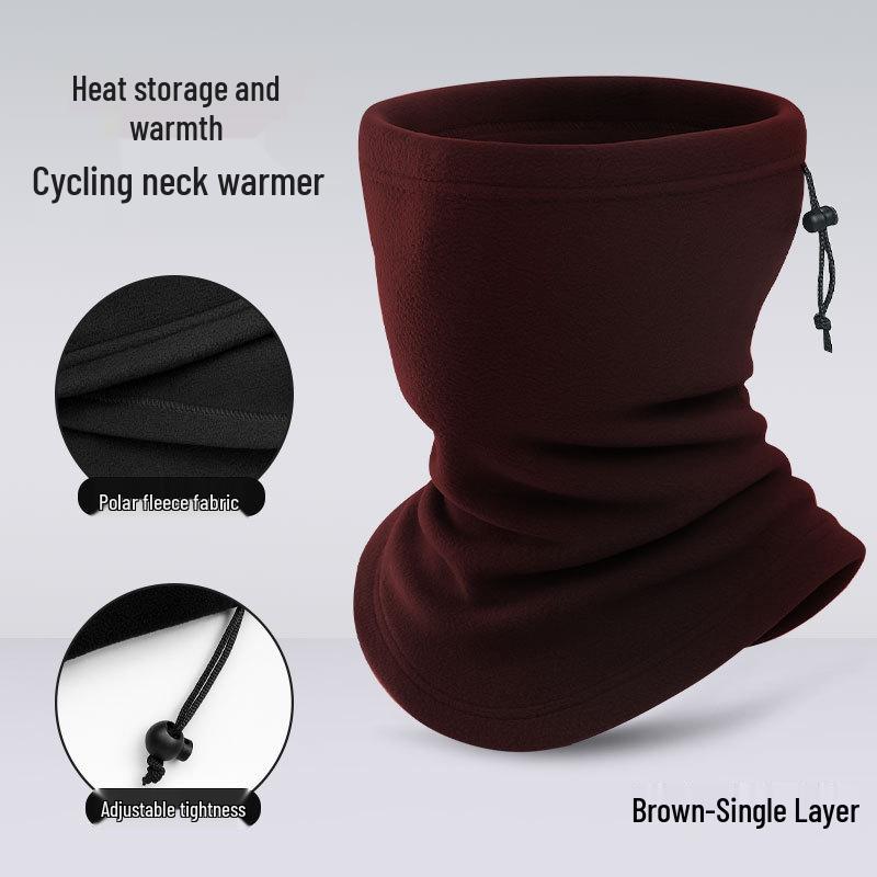 Регулируемая многофункциональная манишка: Ветрозащитный гейтор для катания на лыжах и велосипеде на осень и зиму