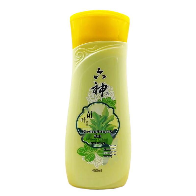 Liushen Mugwort Healthy Skin Cooling Shower Gel